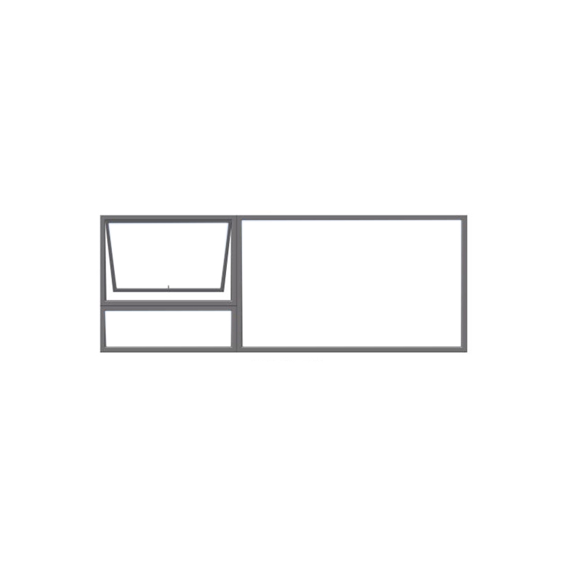 PT 249 Aluminium Window 2380 x 880 mm